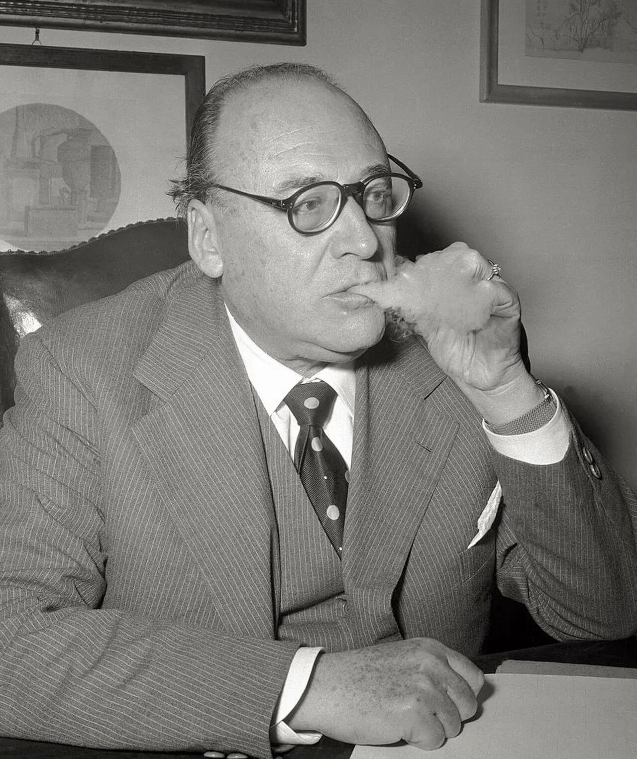 Portrait of Riccardo Bacchelli (1891–1985) – memorial page
