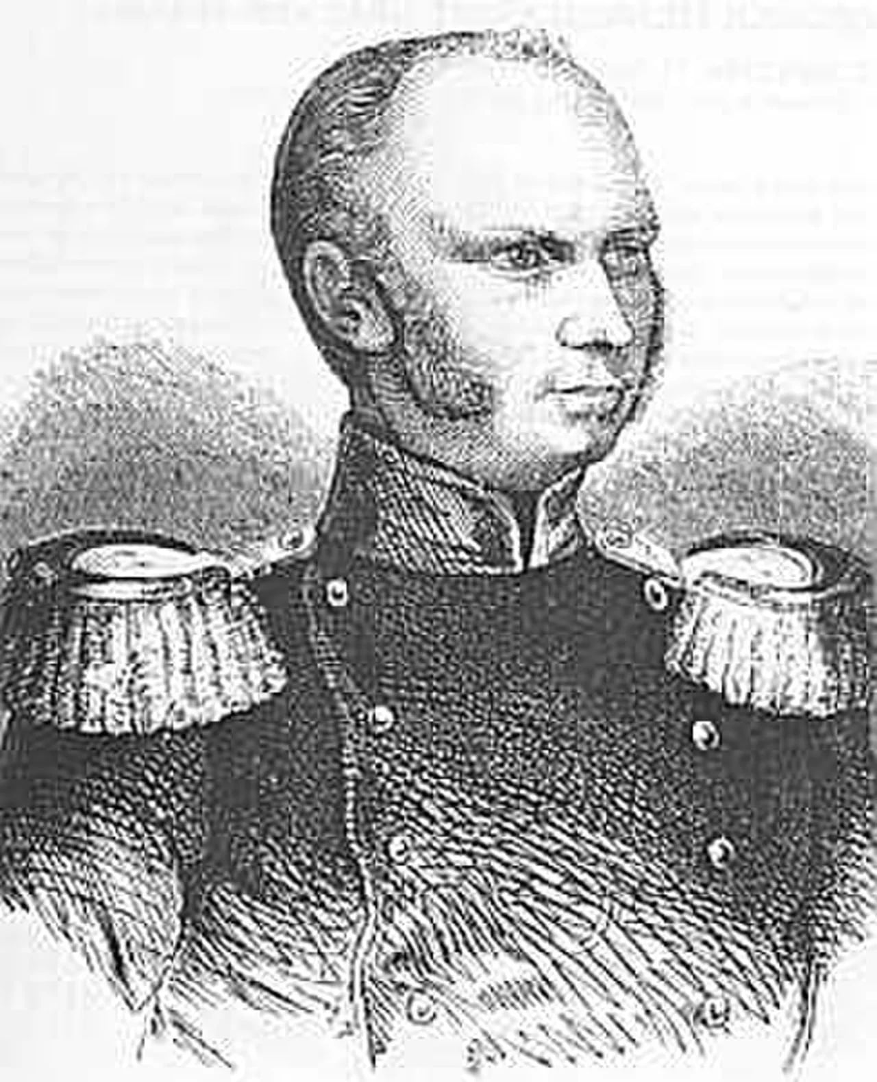 Porträt von Friedrich Wilhelm Graf von Brandenburg (1792–1850) – Gedenkseite