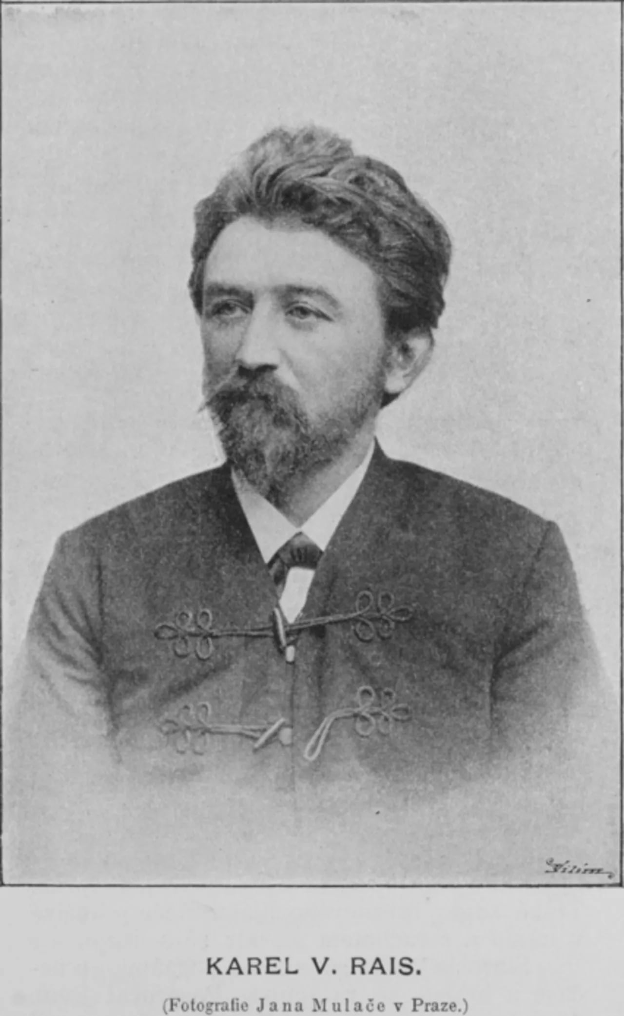 Porträt von Karel Václav Rais (1859–1926) – Gedenkseite