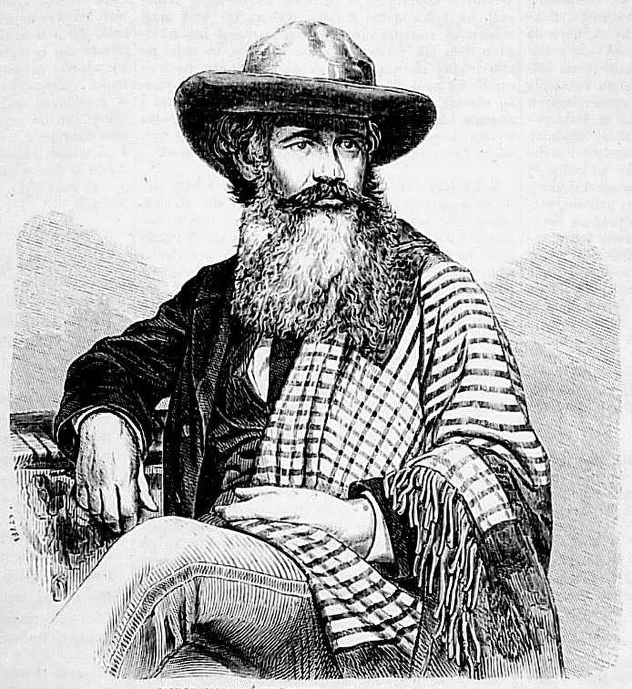Porträt von Henryk Dmochowski (1810–1863) – Gedenkseite