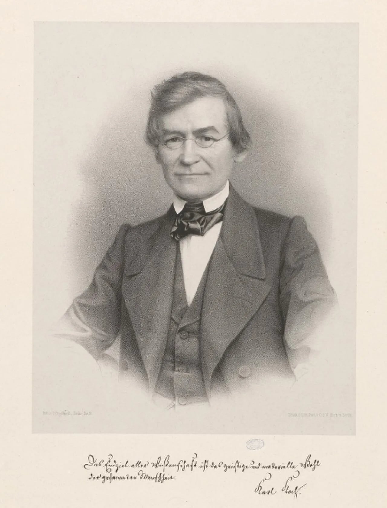 Porträt von Karl Heinrich Koch (1809–1879) – Gedenkseite