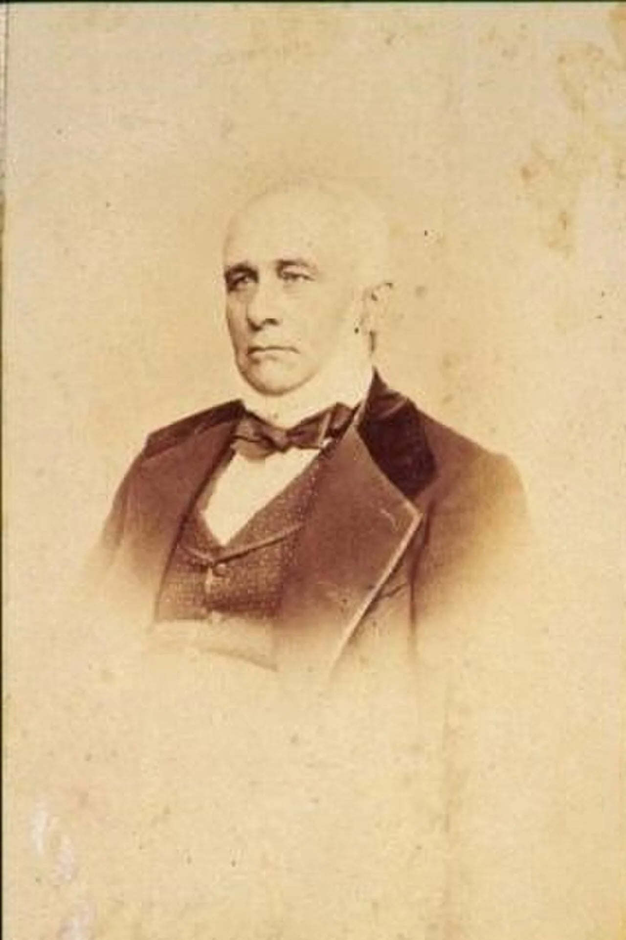 Porträt von Bernardino Núñez de Arenas (1806–1865) – Gedenkseite