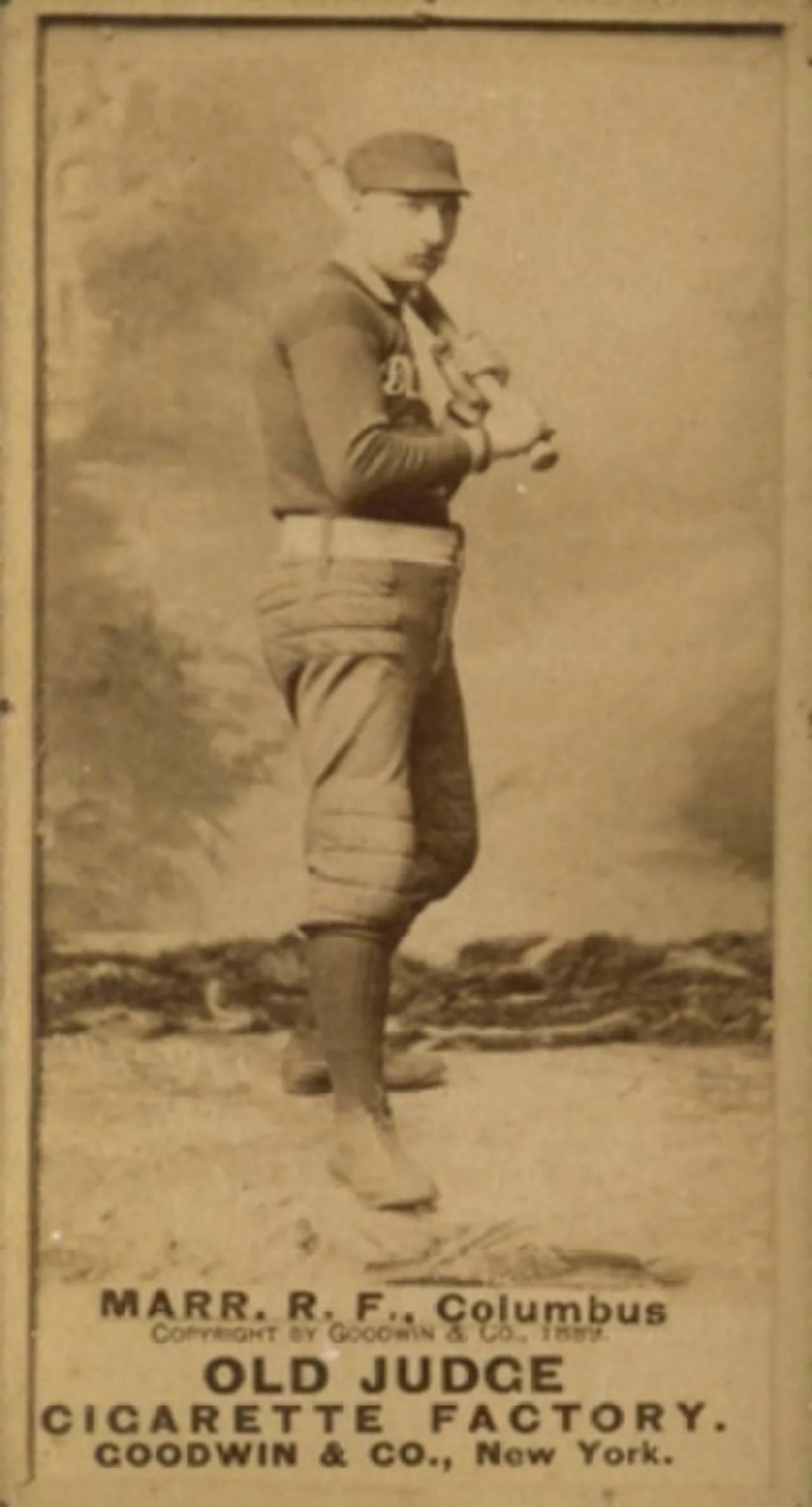 Porträt von Lefty Marr (1862–1912) – Gedenkseite