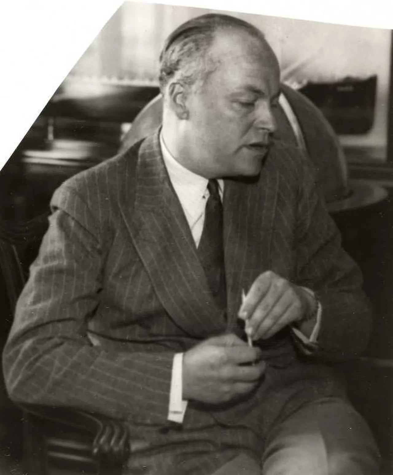 Portrait of Leif Høegh (1896–1974) – memorial page