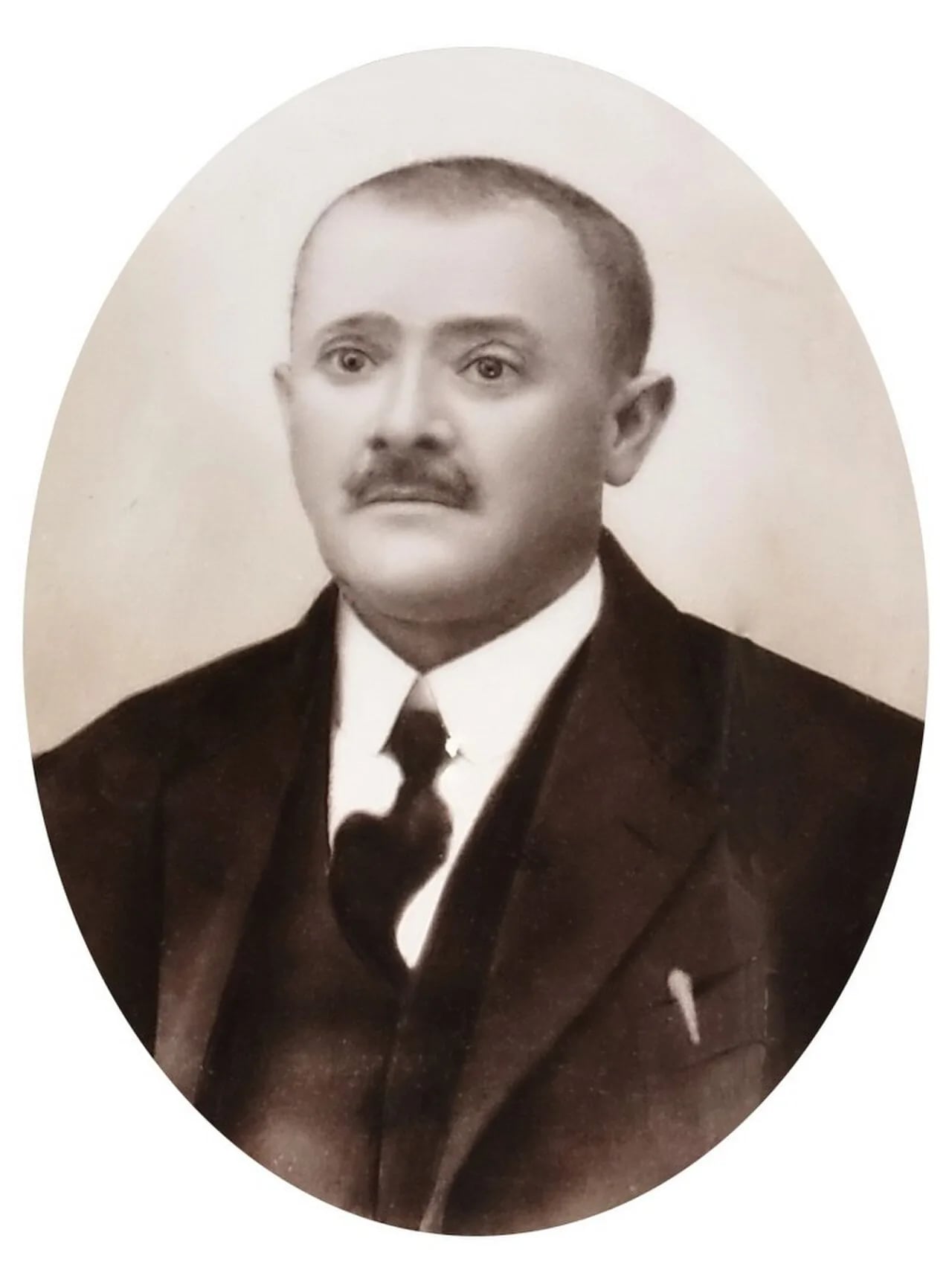Porträt von Avram Farkić (1866–1925) – Gedenkseite