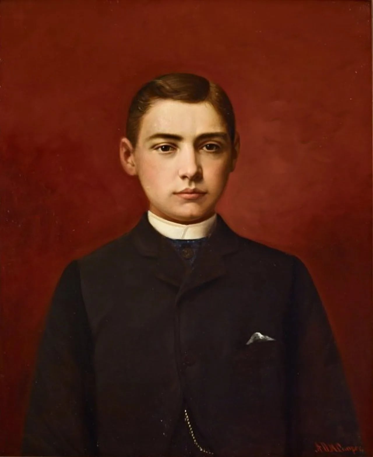 Portrait of Leland II Stanford (1868–1884) – memorial page
