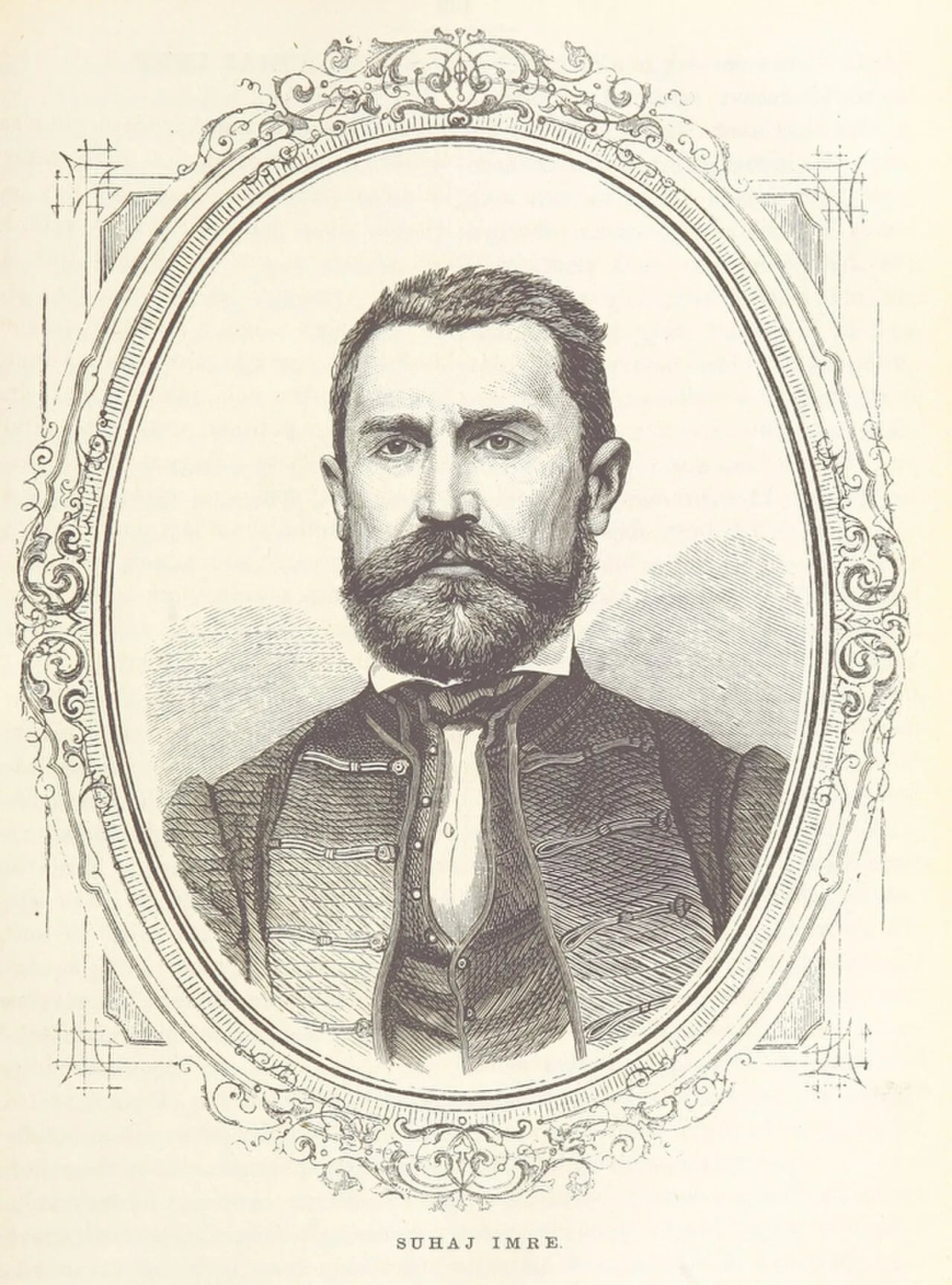 Porträt von Imre Suhay (1822–1889) – Gedenkseite