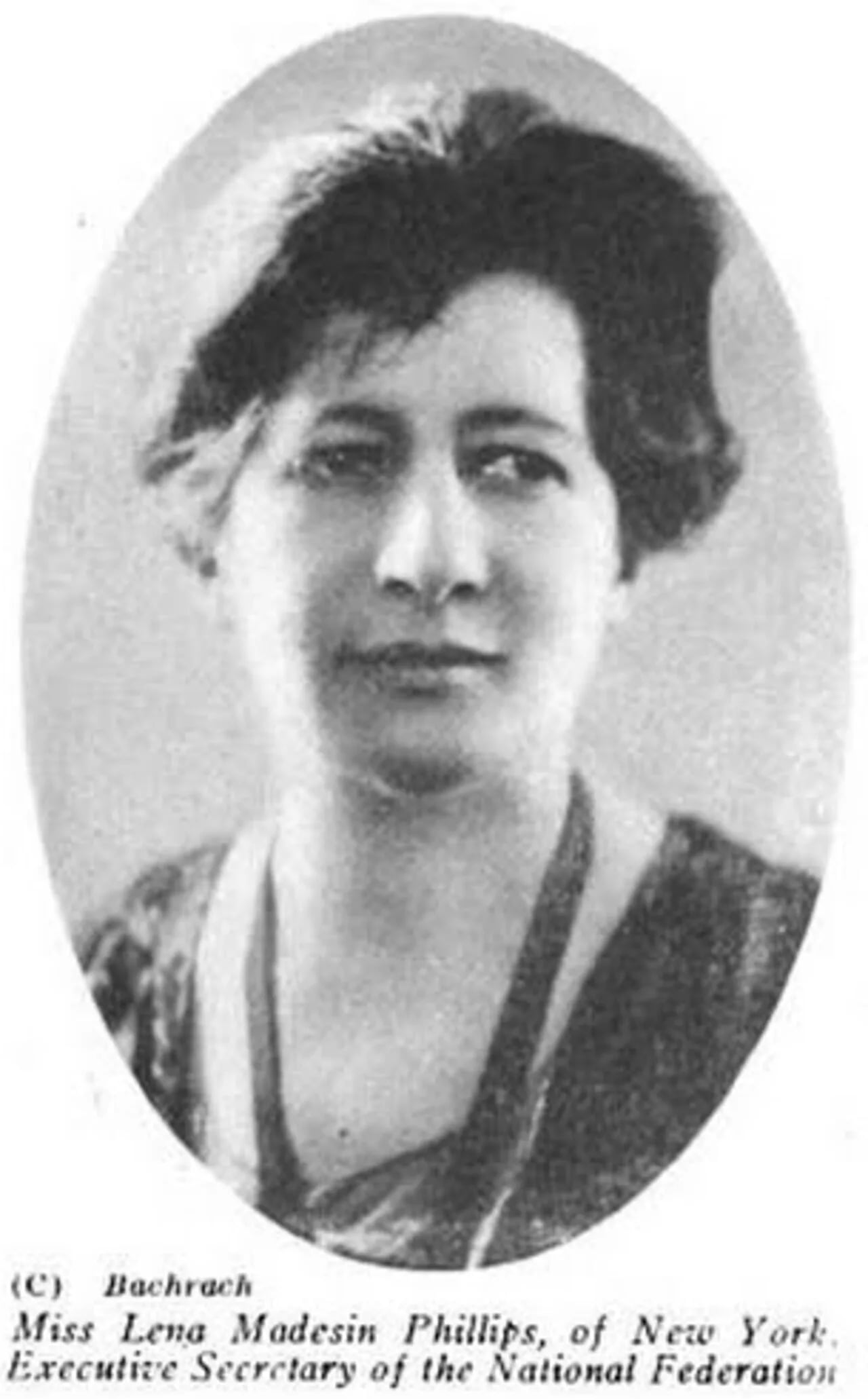 Porträt von Lena Madesin Phillips (1881–1955) – Gedenkseite
