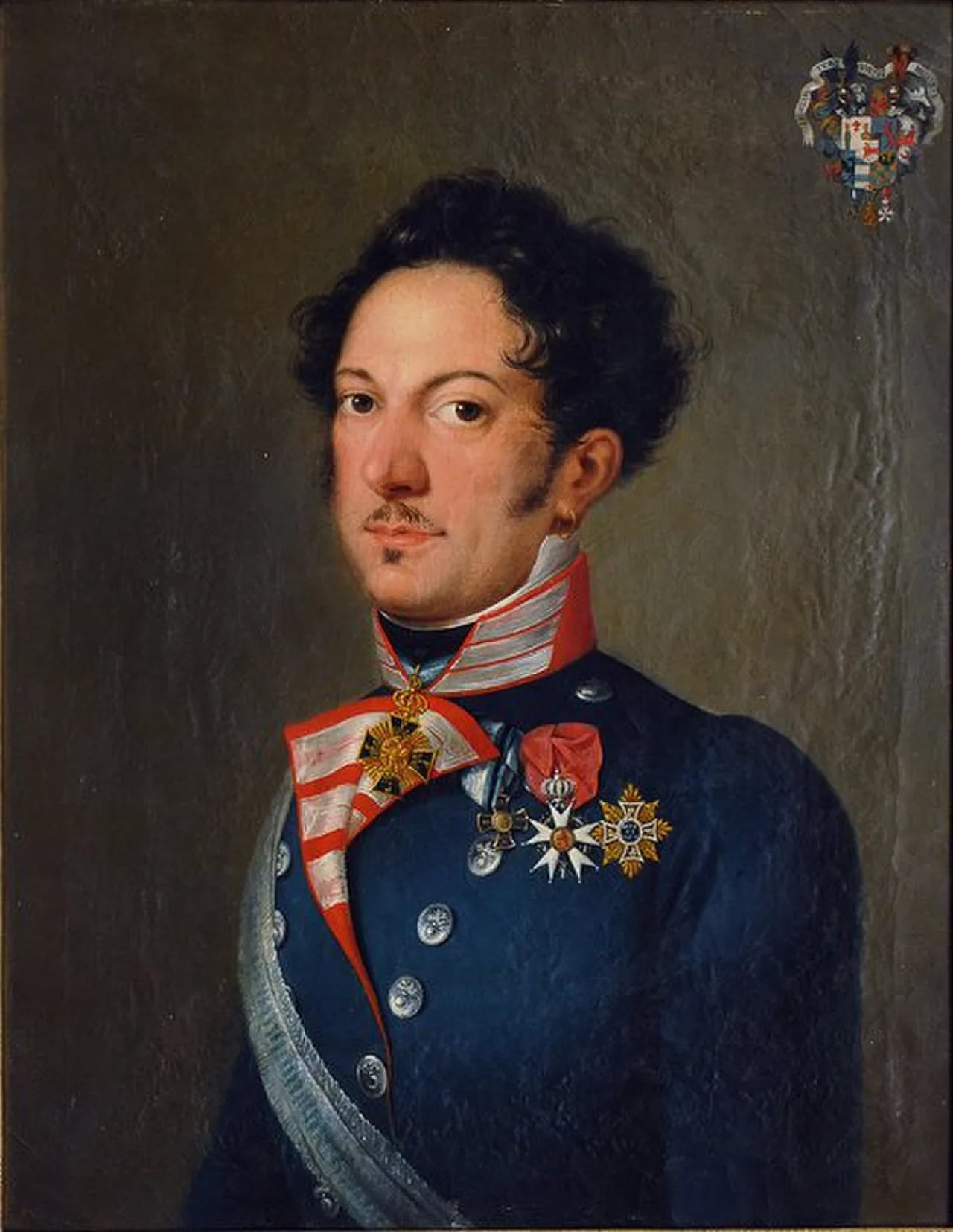 Porträt von Leonhard von Hohenhausen (1788–1872) – Gedenkseite