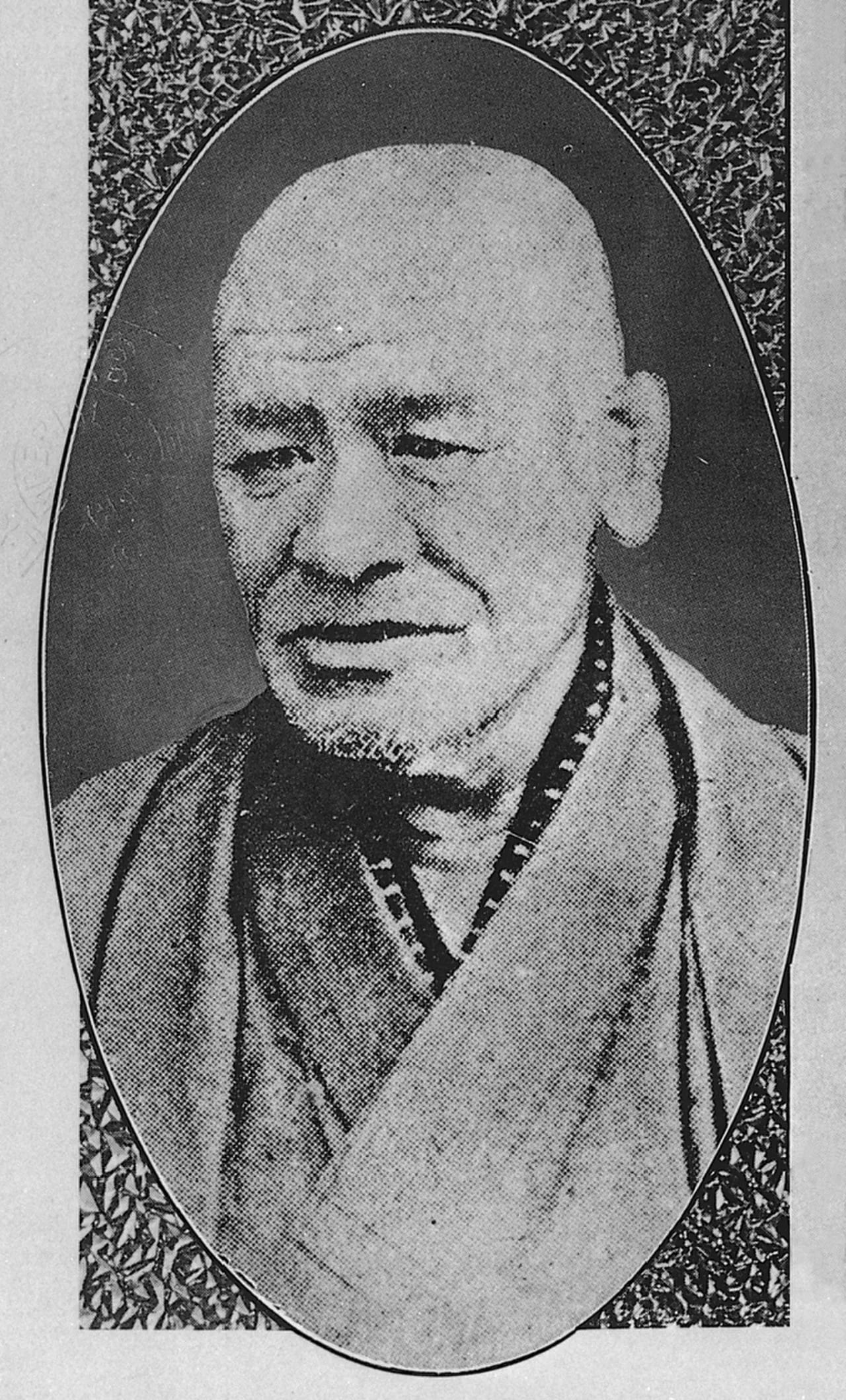 Porträt von Kurimoto Joun (1822–1897) – Gedenkseite