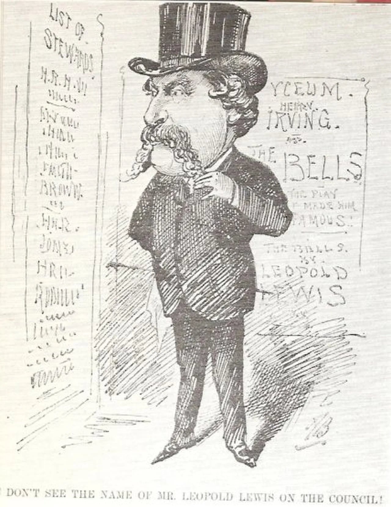 Porträt von Leopold Davis Lewis (1828–1890) – Gedenkseite