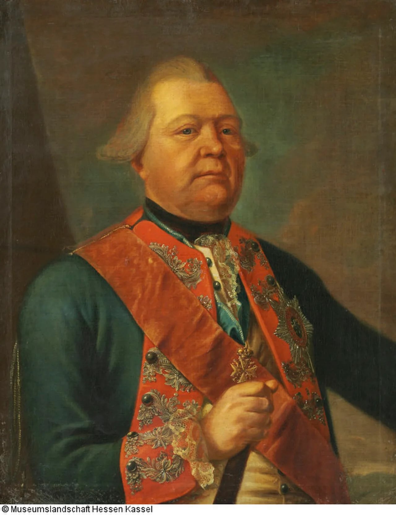 Porträt von Leopold Philipp von Heister (1716–1777) – Gedenkseite
