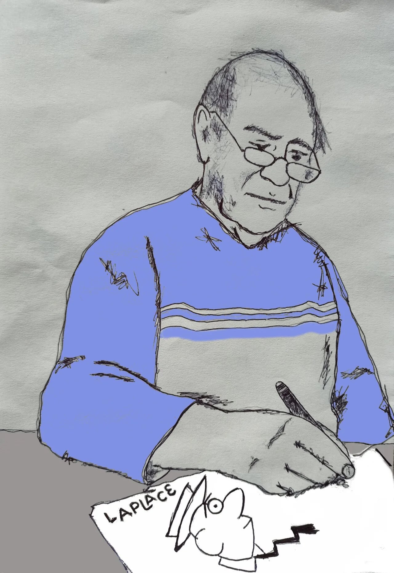 Porträt von Jean Laplace (1934–2018) – Gedenkseite