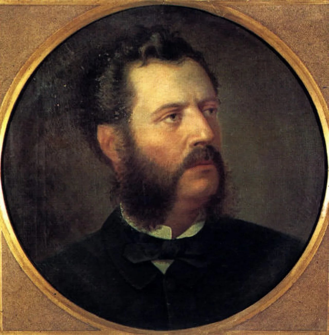 Portrait of Aristotelis Valaoritis (1824–1879) – memorial page