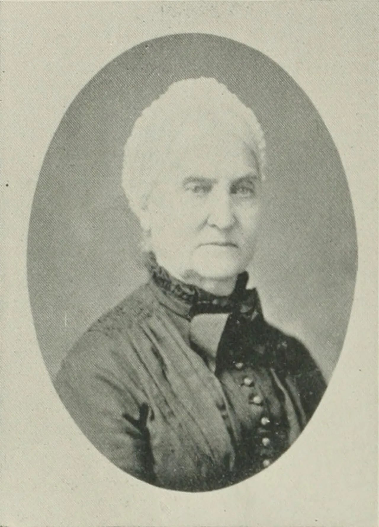 Portrait of Maria Brewster Brooks Stafford (1809–1896) – memorial page