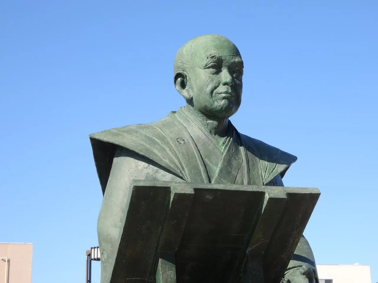 Porträt von Nagakubo Sekisui (1717–1801) – Gedenkseite