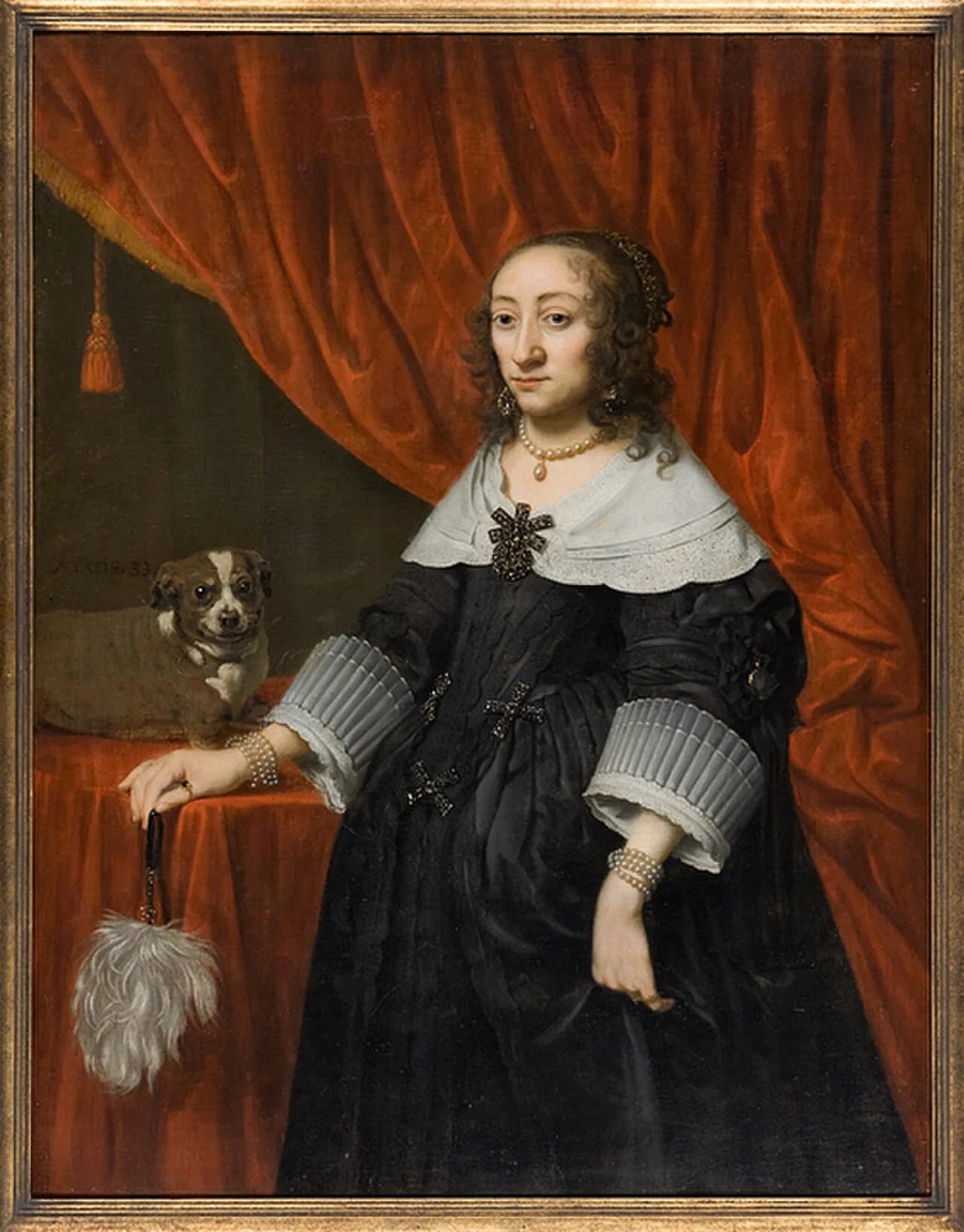 Porträt von Katharina Charlotte von Pfalz-Zweibrücken (1615–1651) – Gedenkseite