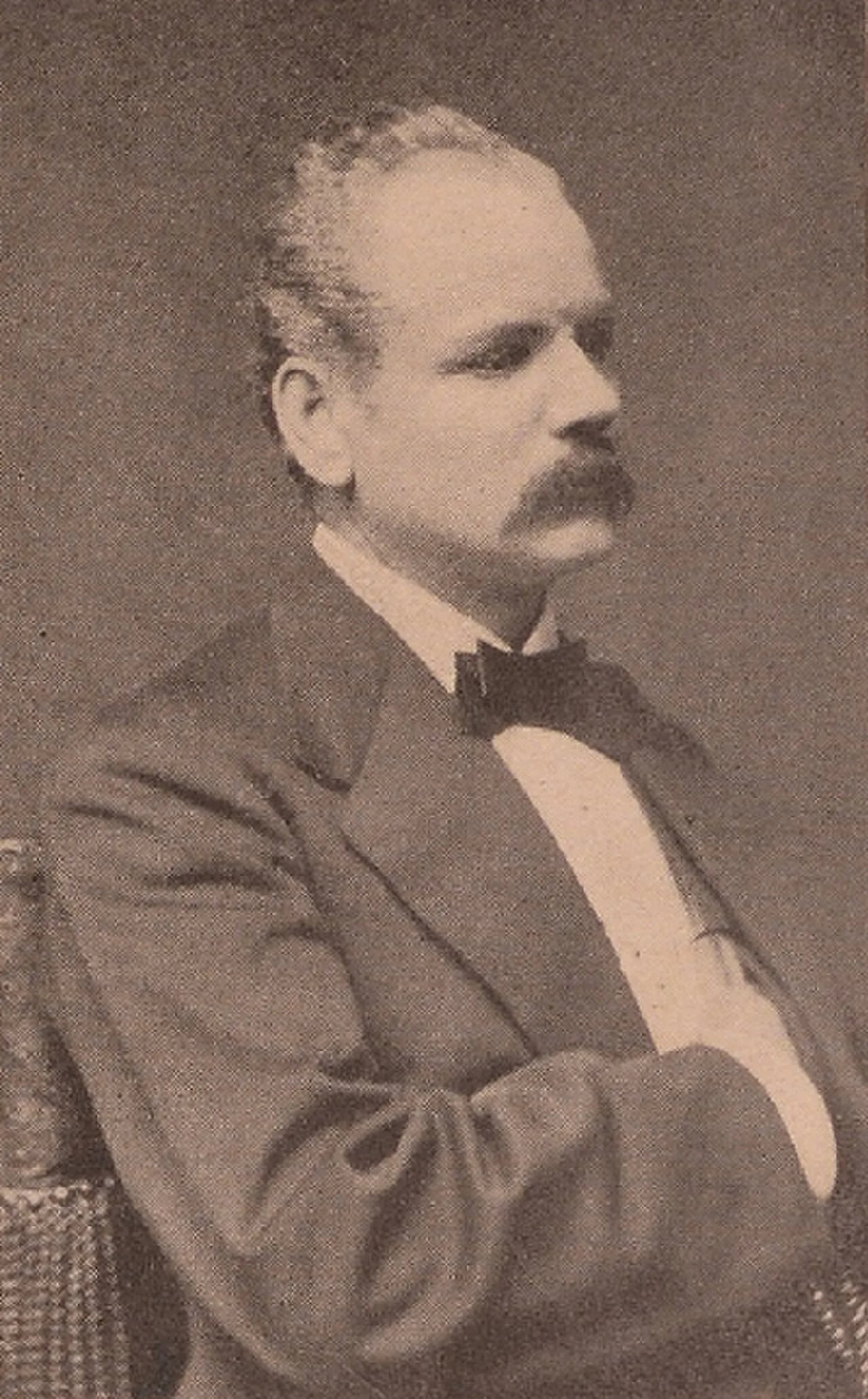 Portrait of Gustav Lange (1830–1889) – memorial page