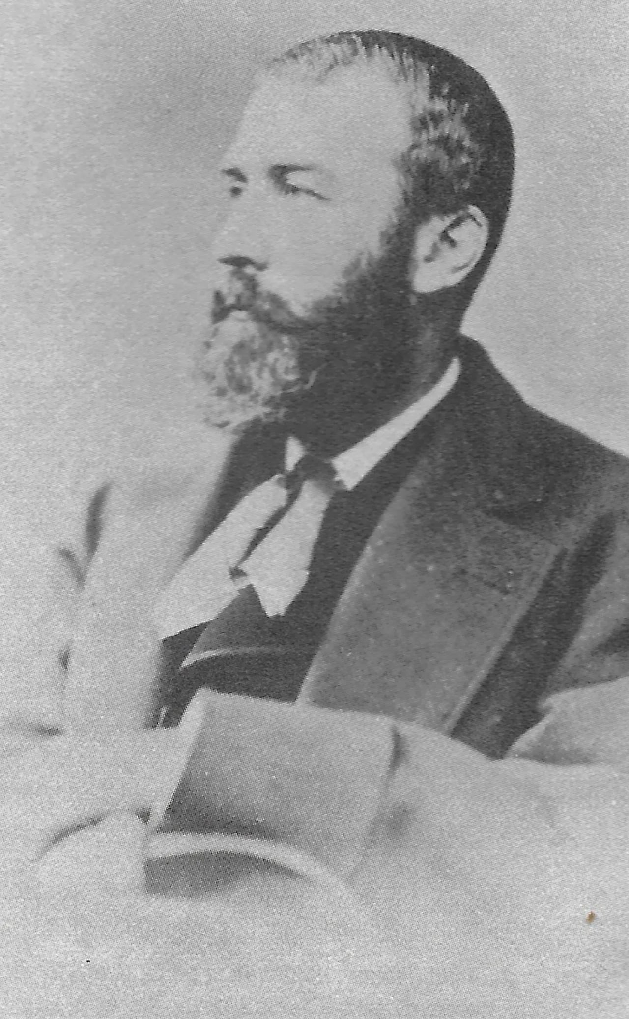 Portrait of Levi Leiter (1834–1904) – memorial page