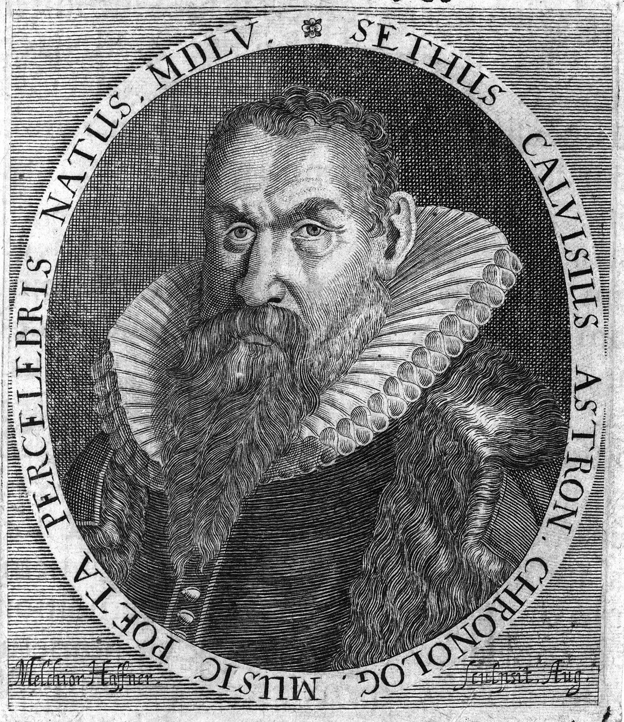 Porträt von Sethus Calvisius (1556–1615) – Gedenkseite
