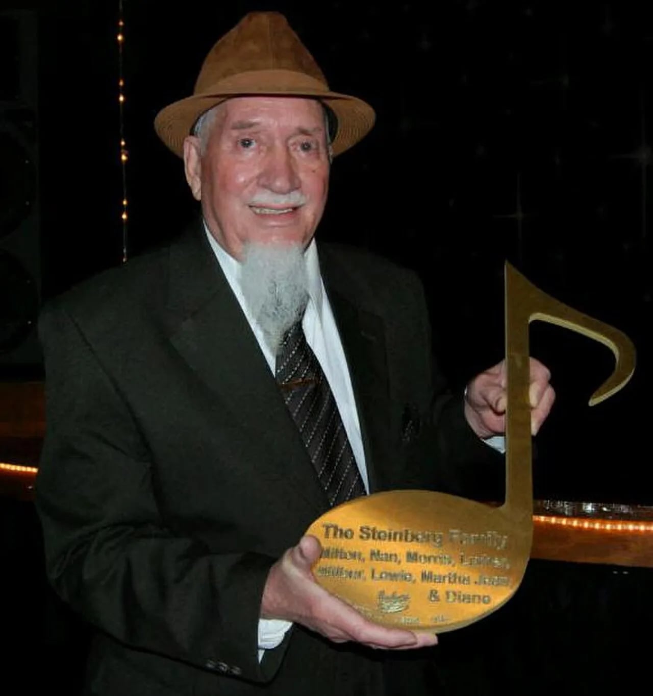 Portrait of Lewie Steinberg (1933–2016) – memorial page