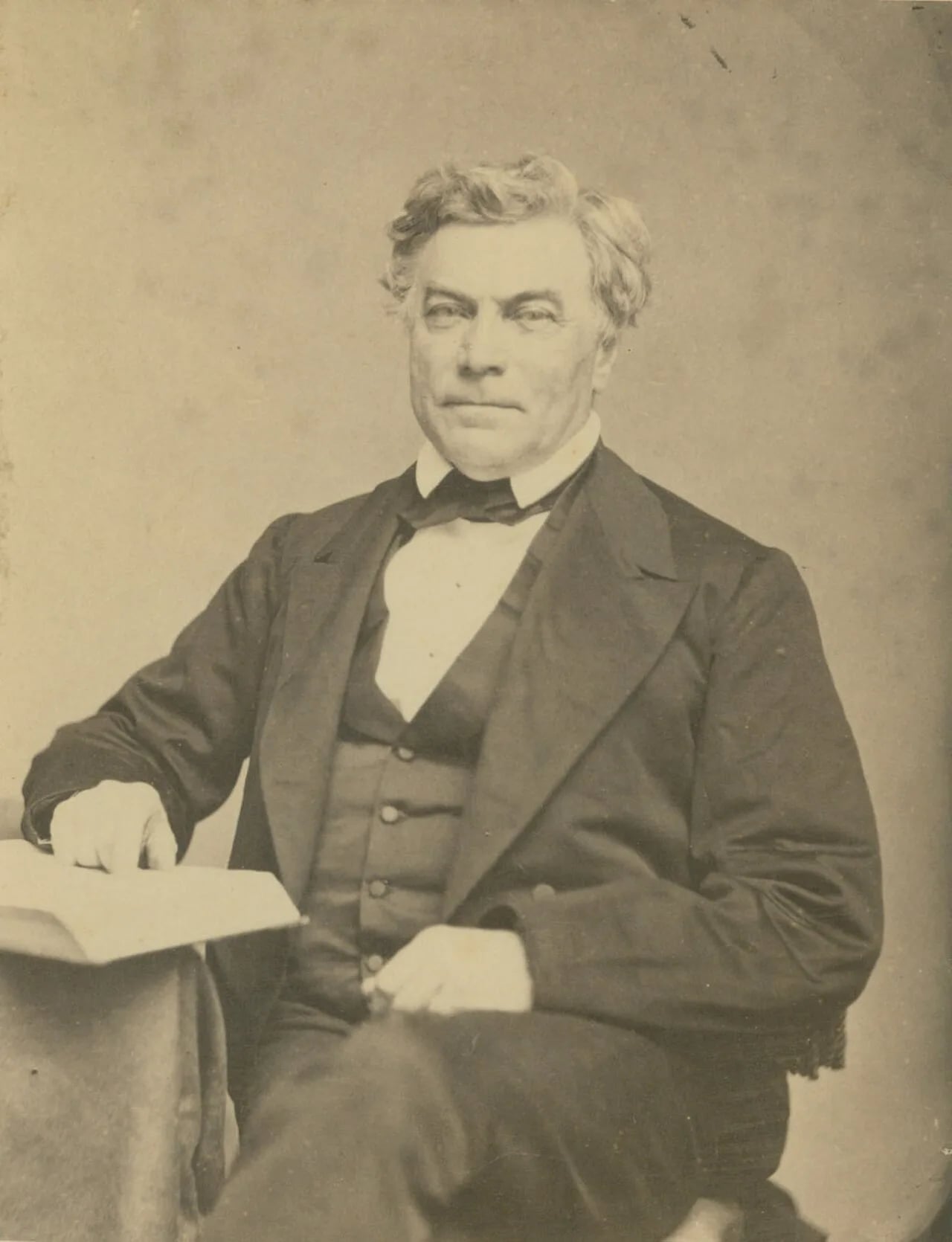 Porträt von Lewis Bartholomew Woodruff (1809–1875) – Gedenkseite