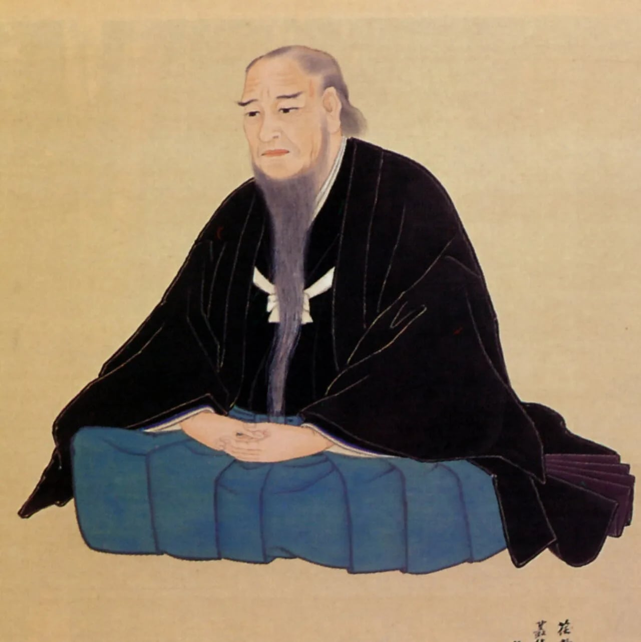 Portrait of Tanaka Ōhide (1777–1847) – memorial page