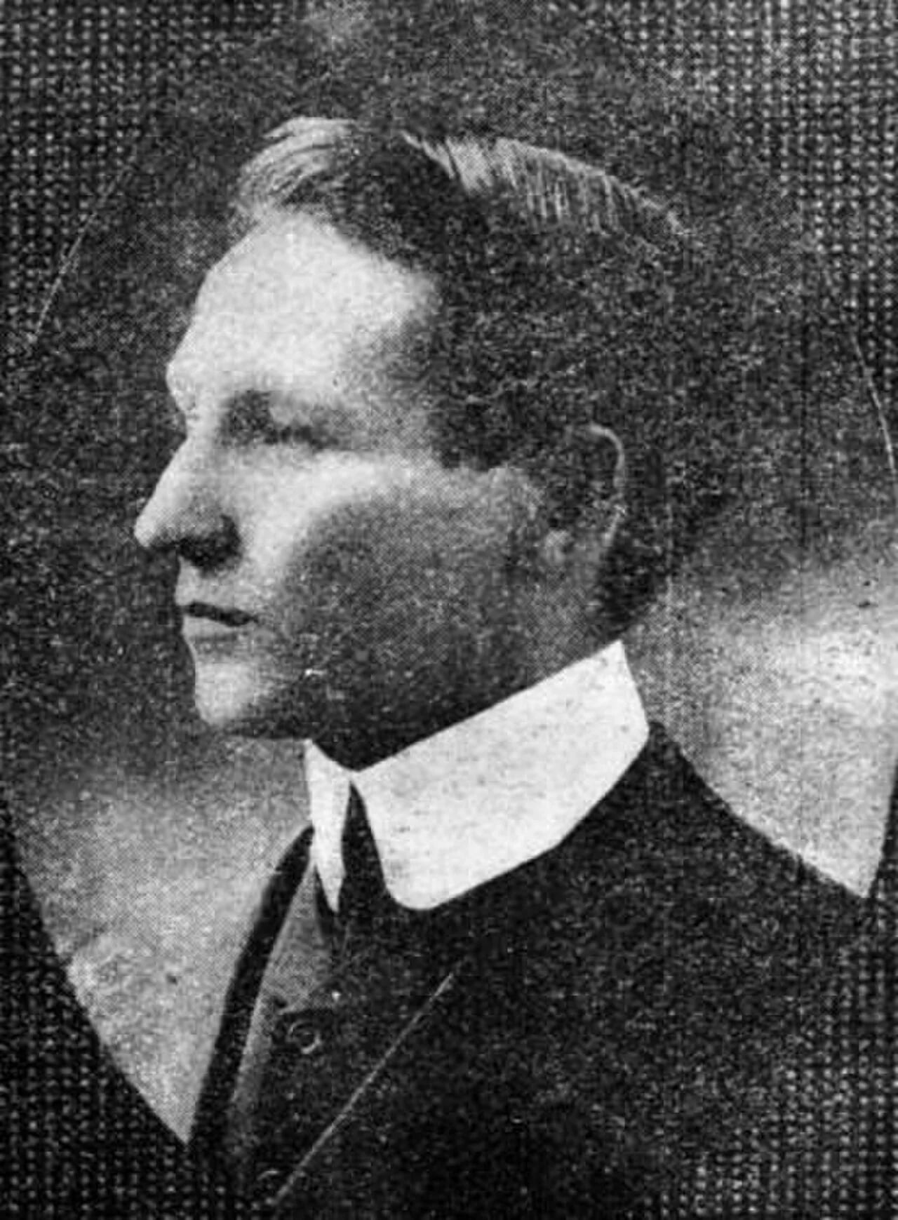Porträt von Lewis McDonald (1881–1936) – Gedenkseite