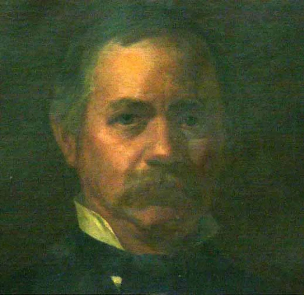 Porträt von Lewis P. Dayton (1821–1900) – Gedenkseite