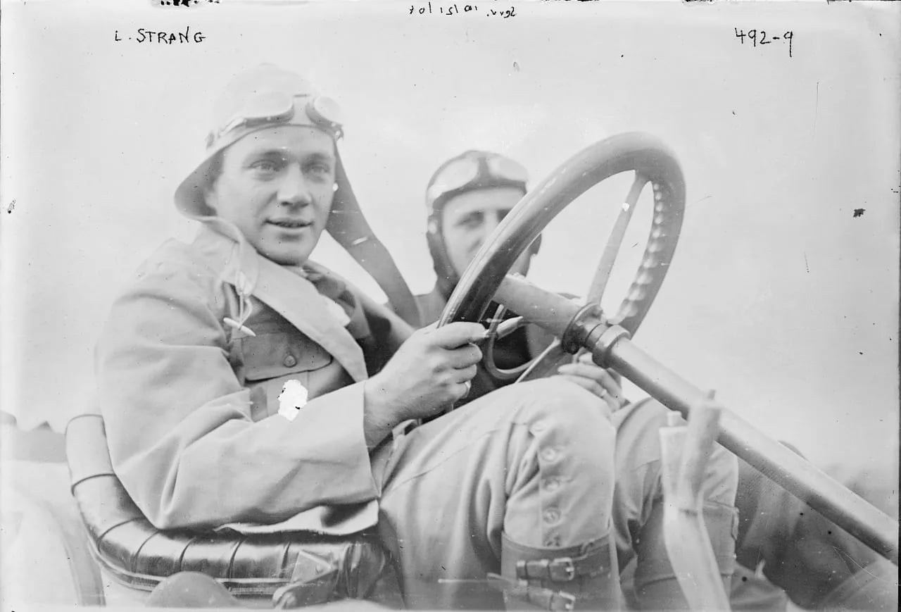 Portrait of Lewis Strang (1884–1911) – memorial page