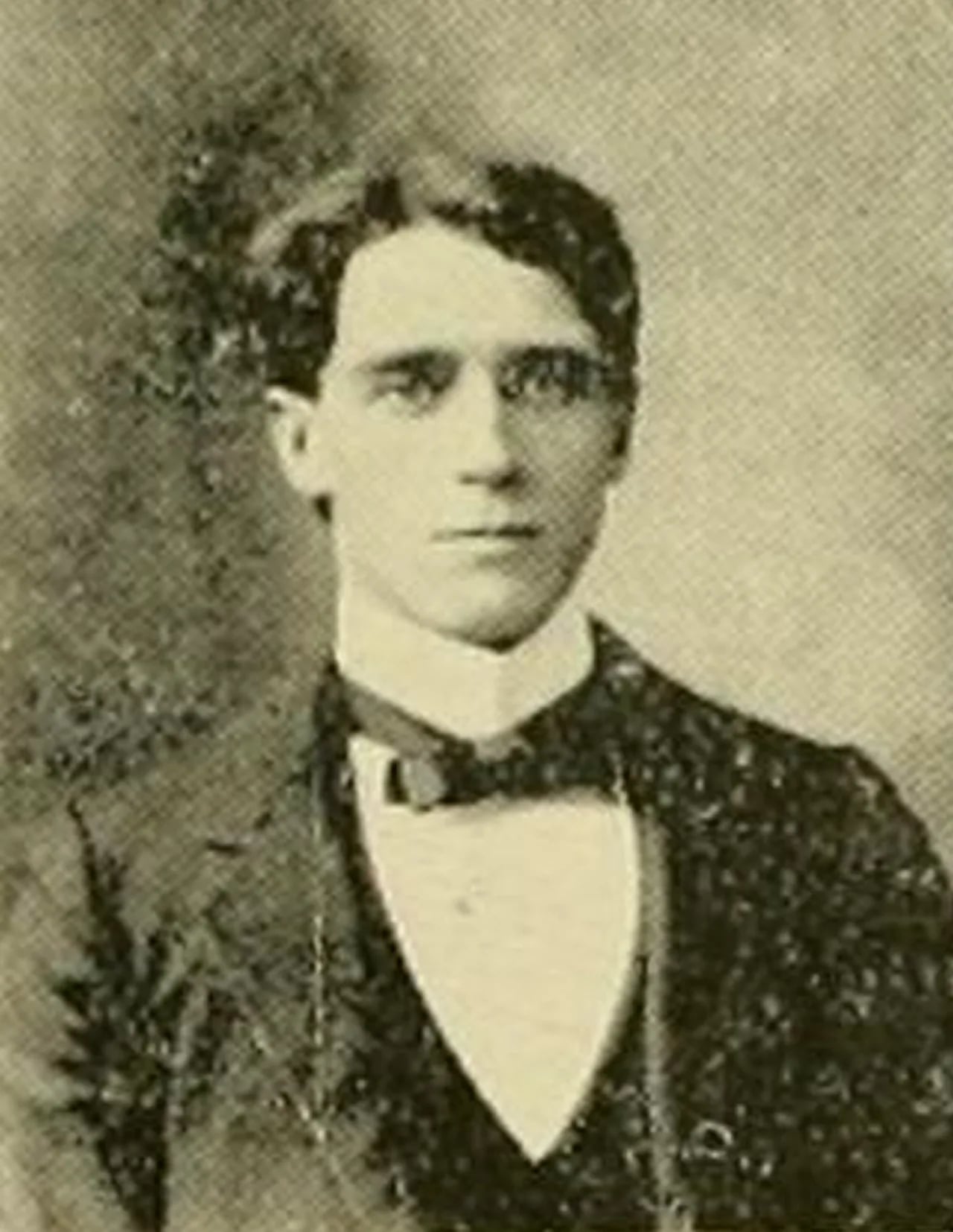 Porträt von Lewis Yeager (1878–1906) – Gedenkseite