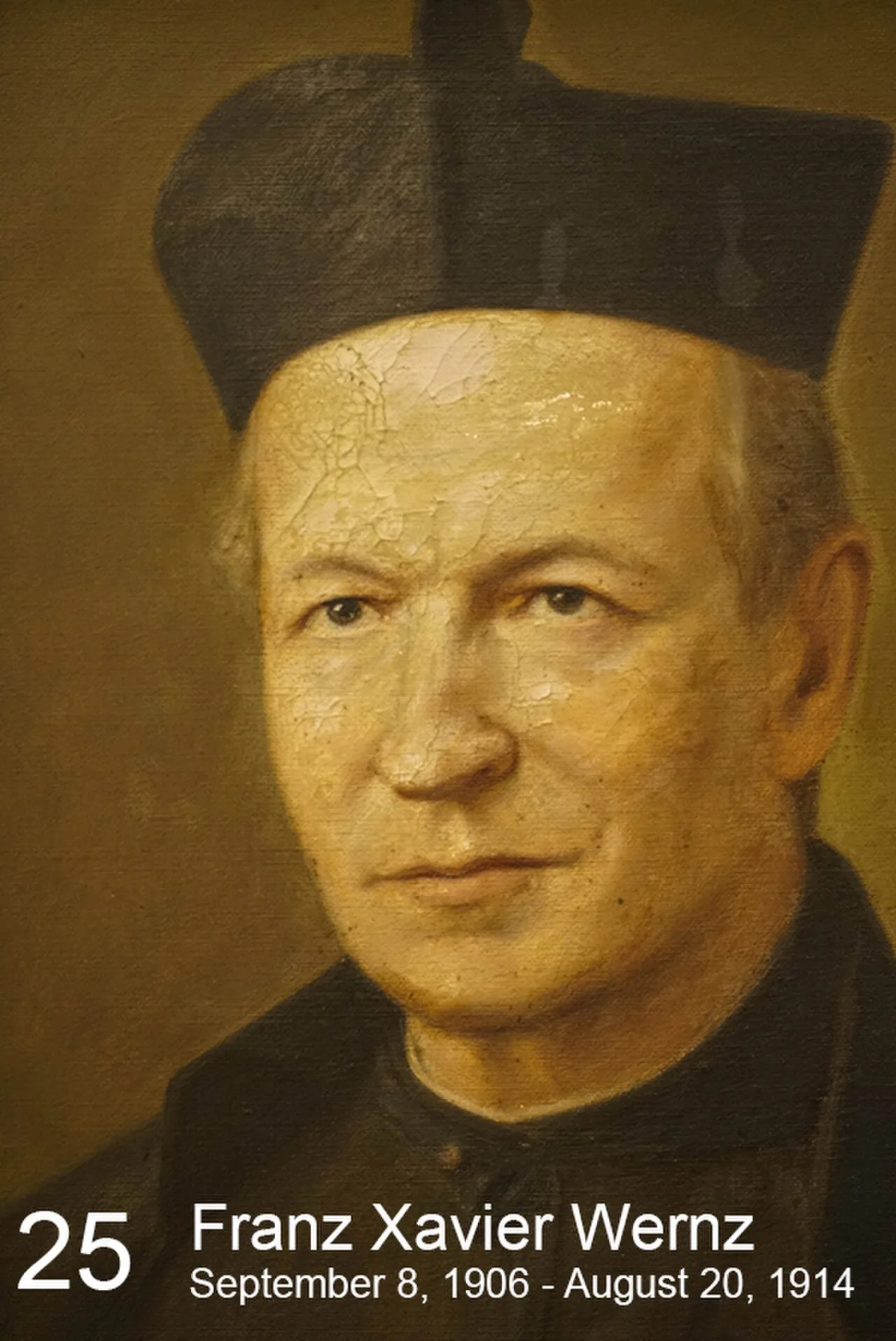 Porträt von Franz Xaver Wernz (1842–1914) – Gedenkseite
