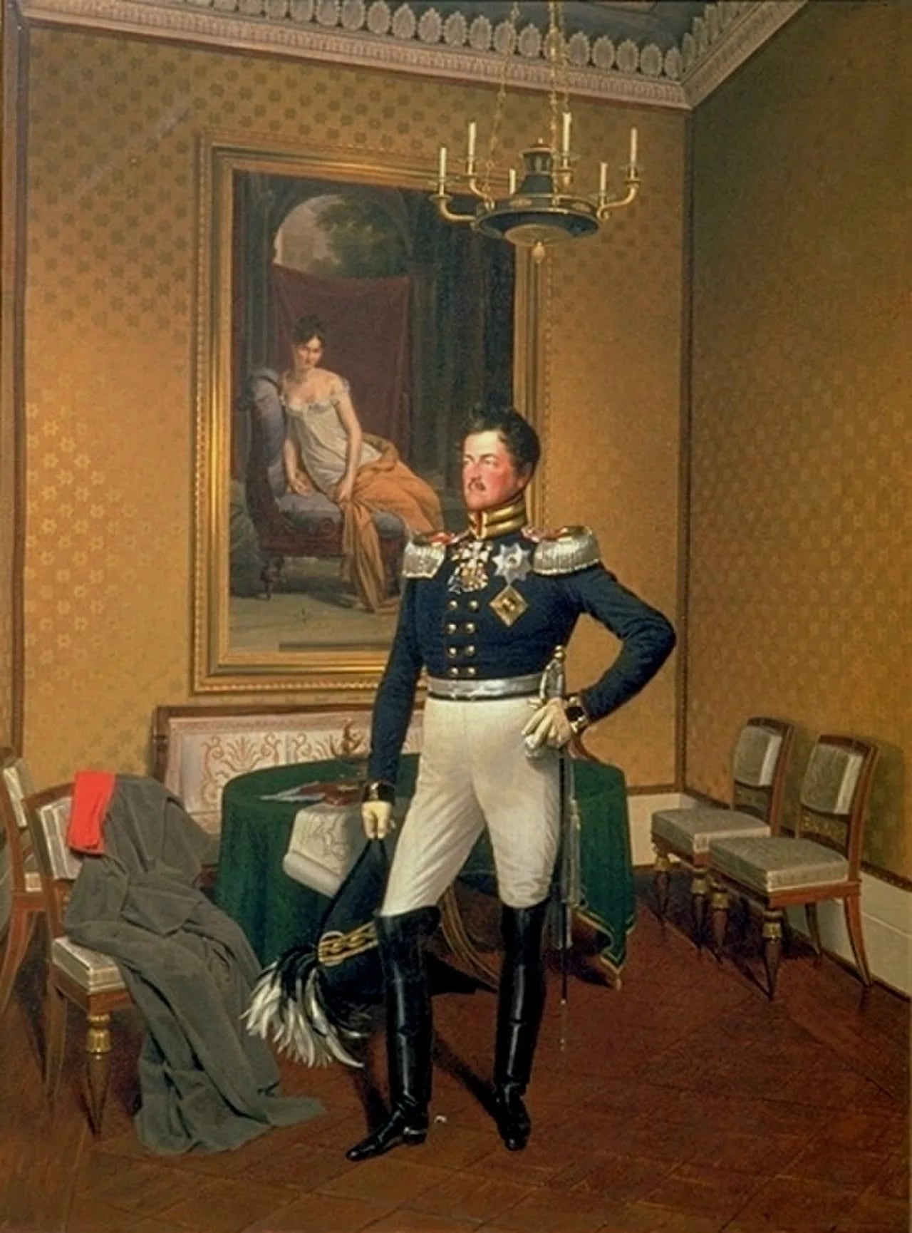 Porträt von August von Preußen (1779–1843) – Gedenkseite