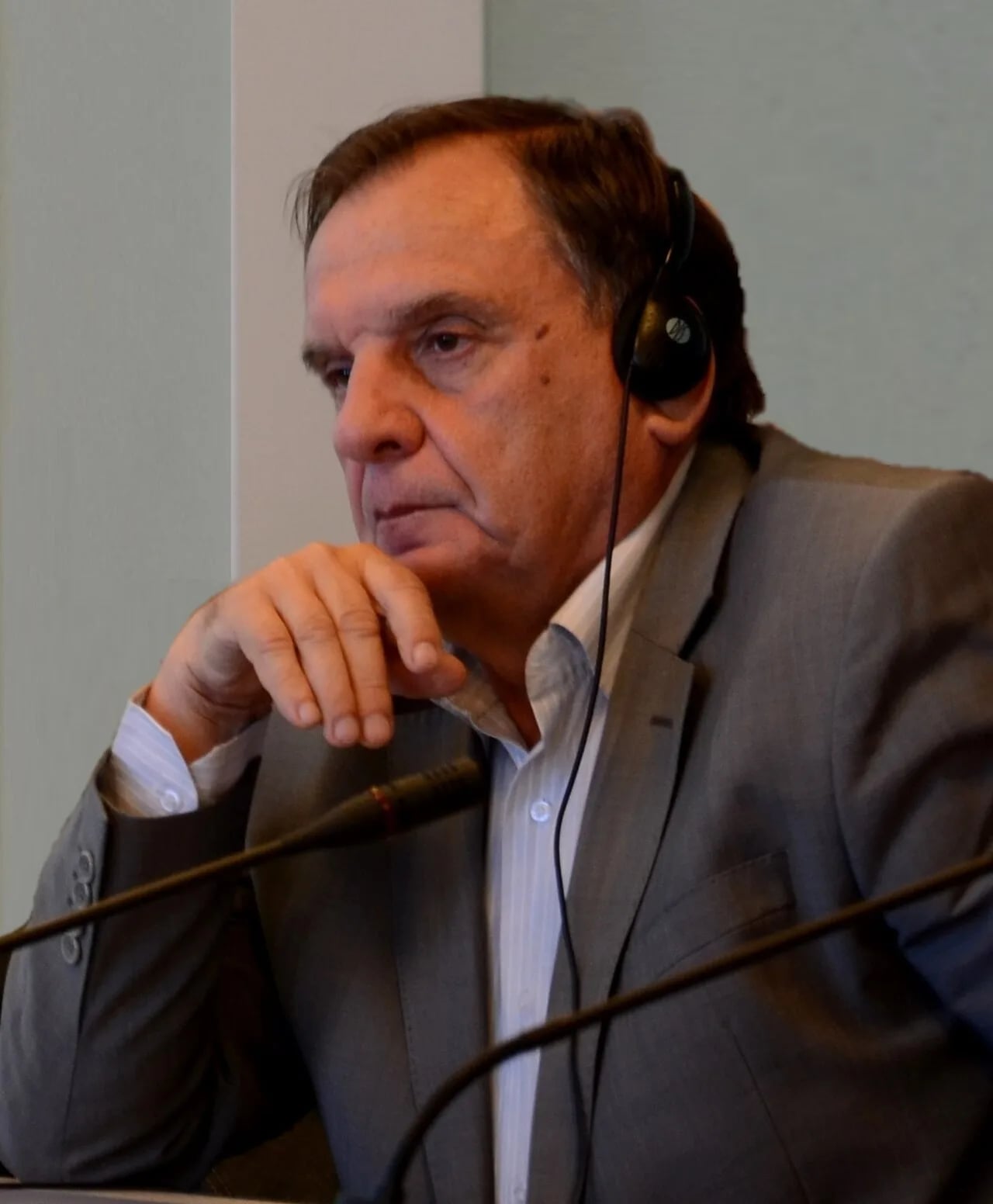 Porträt von Uladzimir Shchasny (1948–2020) – Gedenkseite