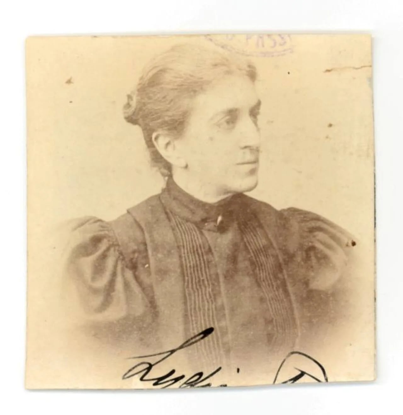 Porträt von Lidia Poët (1855–1949) – Gedenkseite