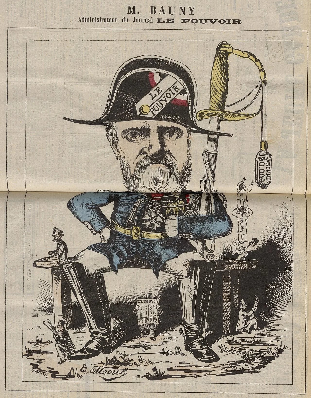 Portrait of Théophore-Alexandre Bauny (1816–1882) – memorial page