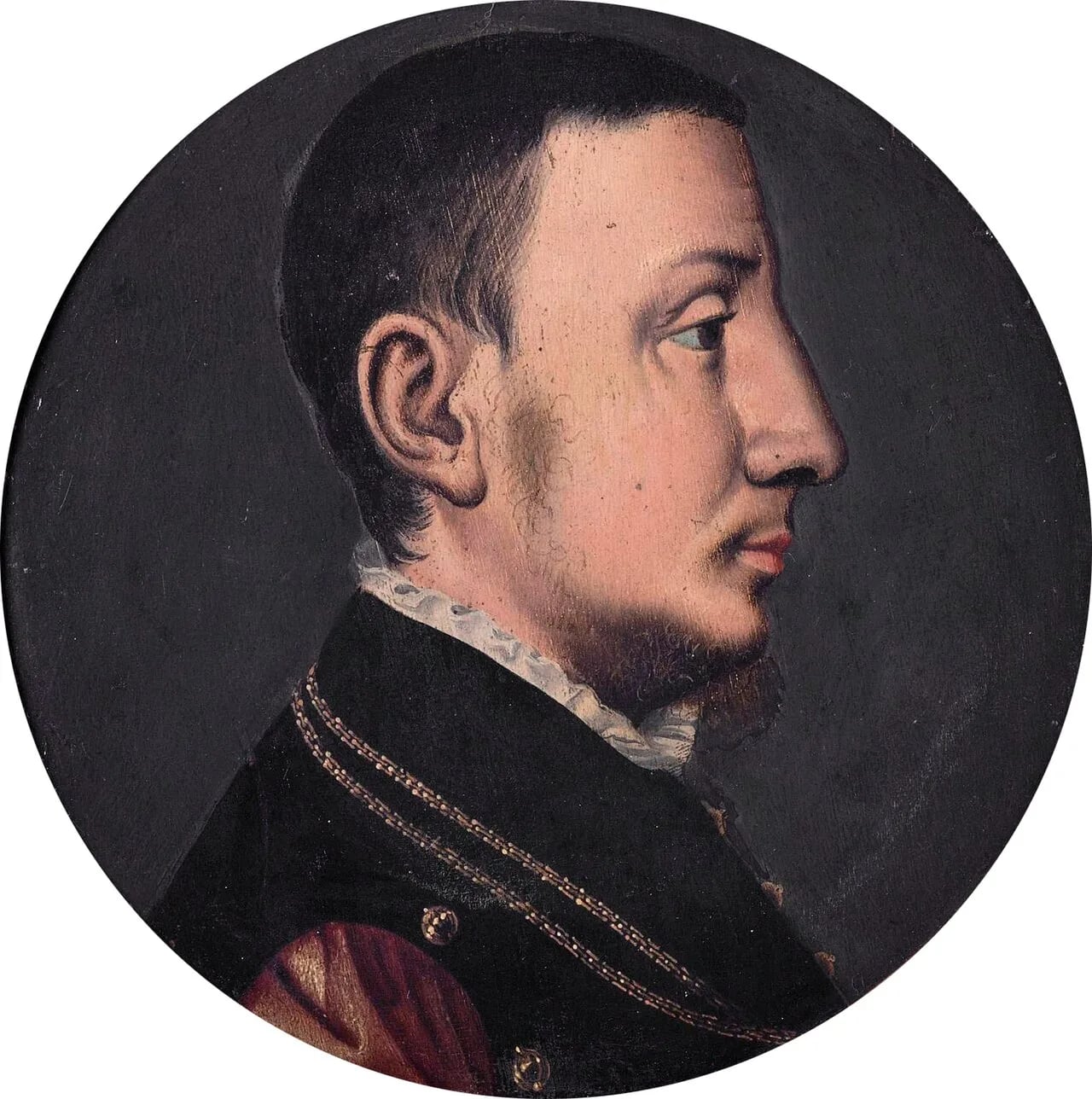 Porträt von Renatus von Châlons (1519–1544) – Gedenkseite