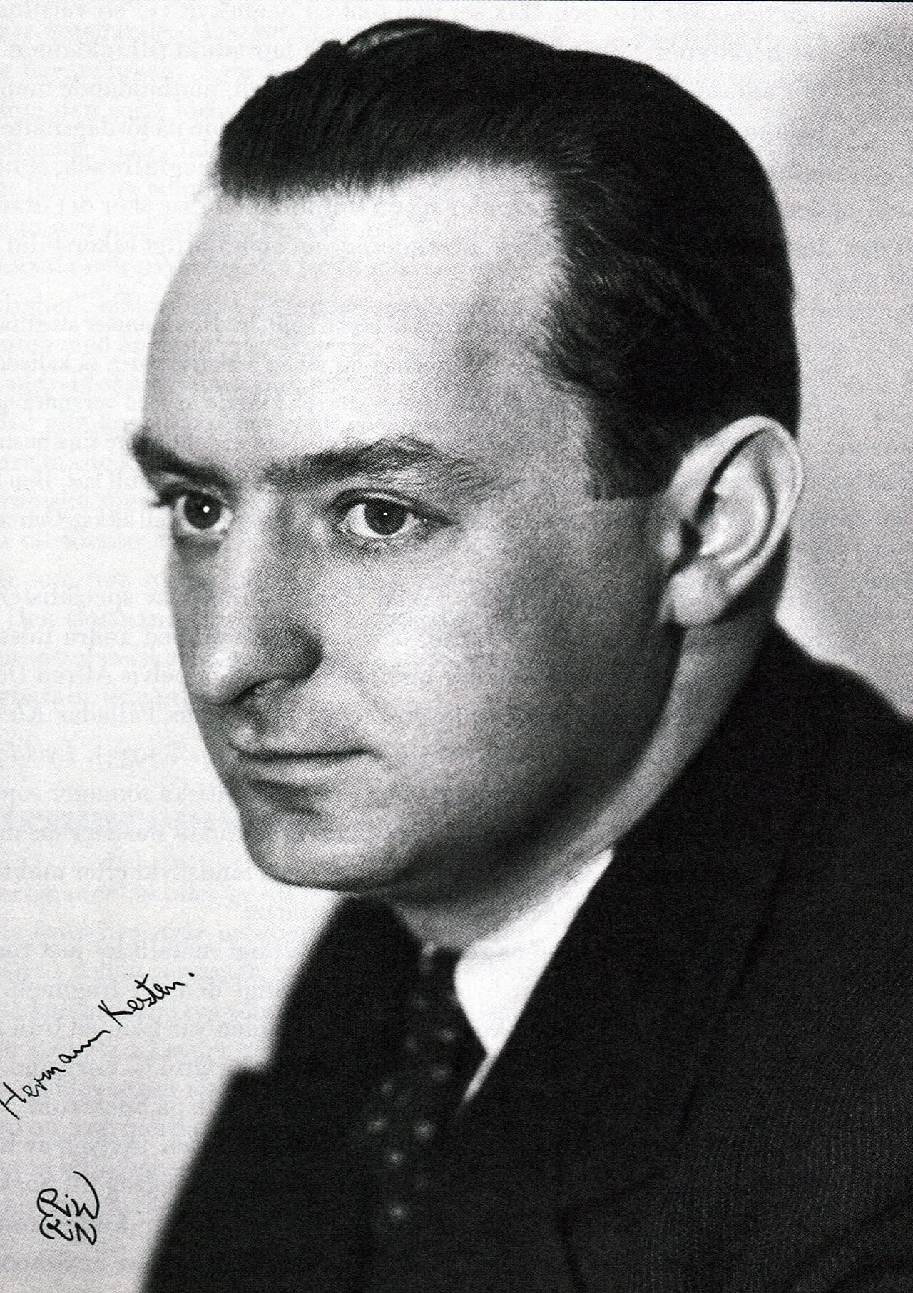 Portrait of Hermann Kesten (1900–1996) – memorial page