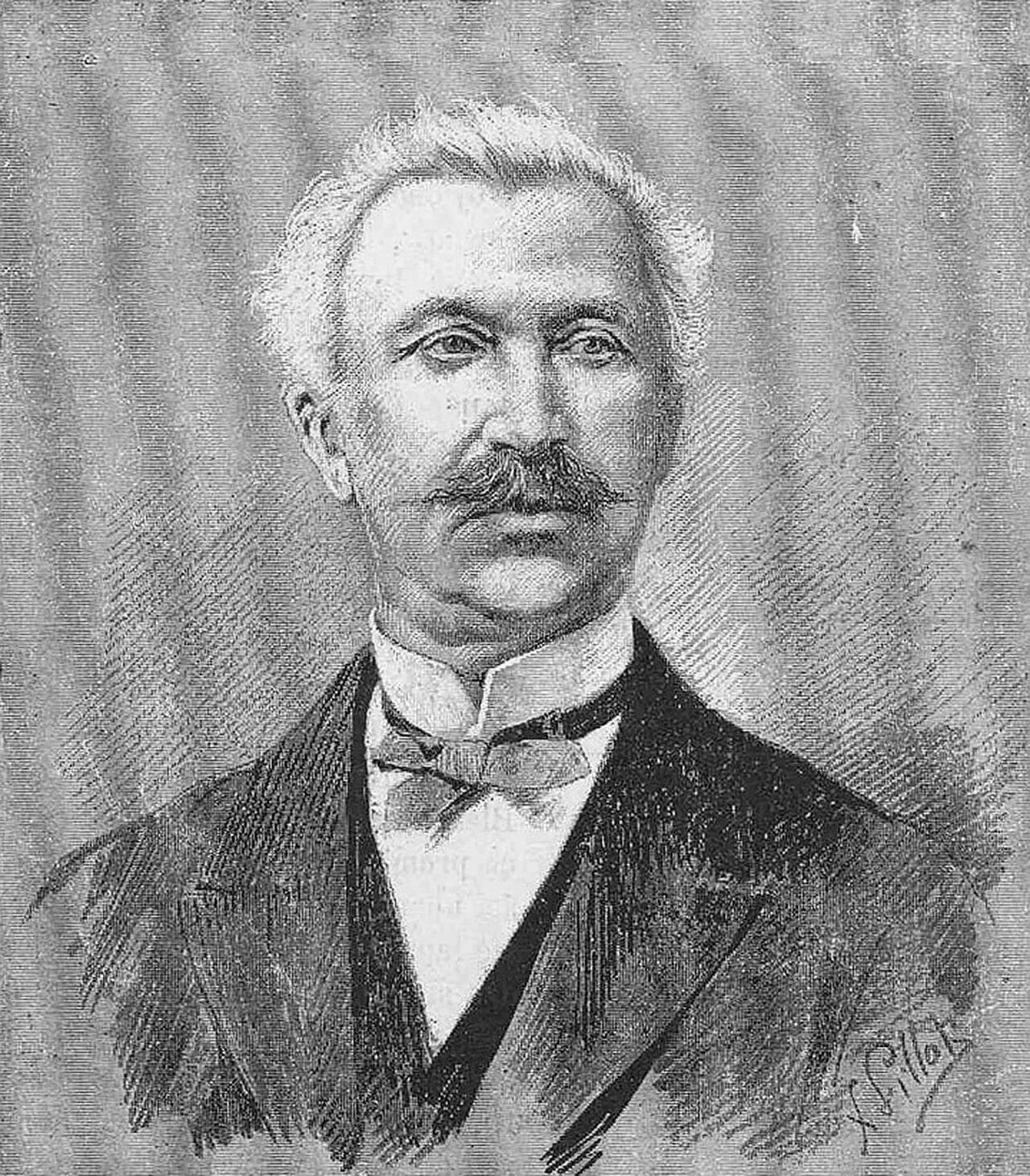 Porträt von Jan Kazimierz Zawisza (1822–1887) – Gedenkseite