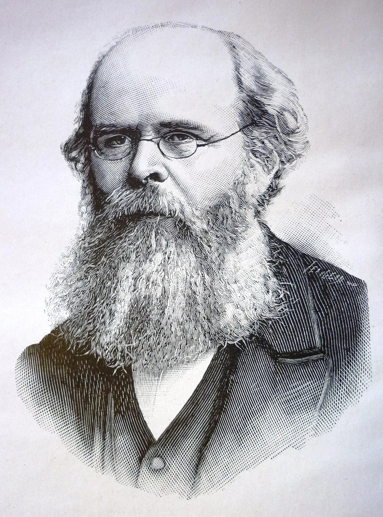 Porträt von Célestin Alfred Cogniaux (1841–1916) – Gedenkseite