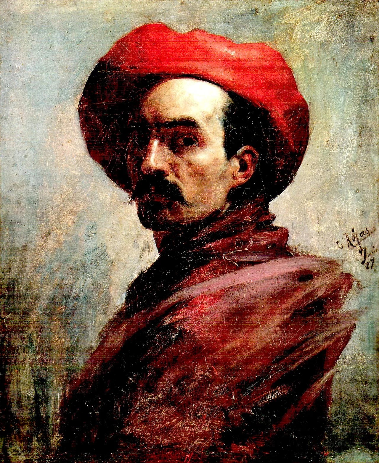 Portrait of Cristóbal Rojas (1857–1890) – memorial page