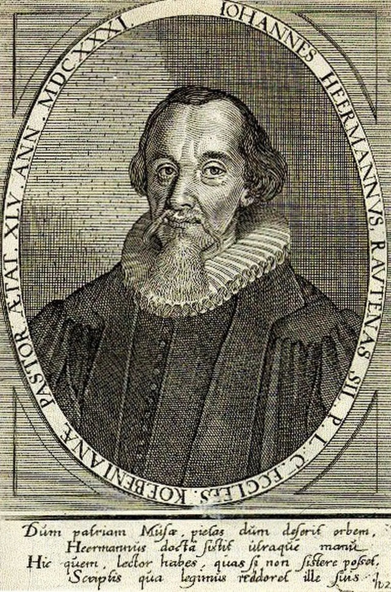 Porträt von Johann Heermann (1585–1647) – Gedenkseite