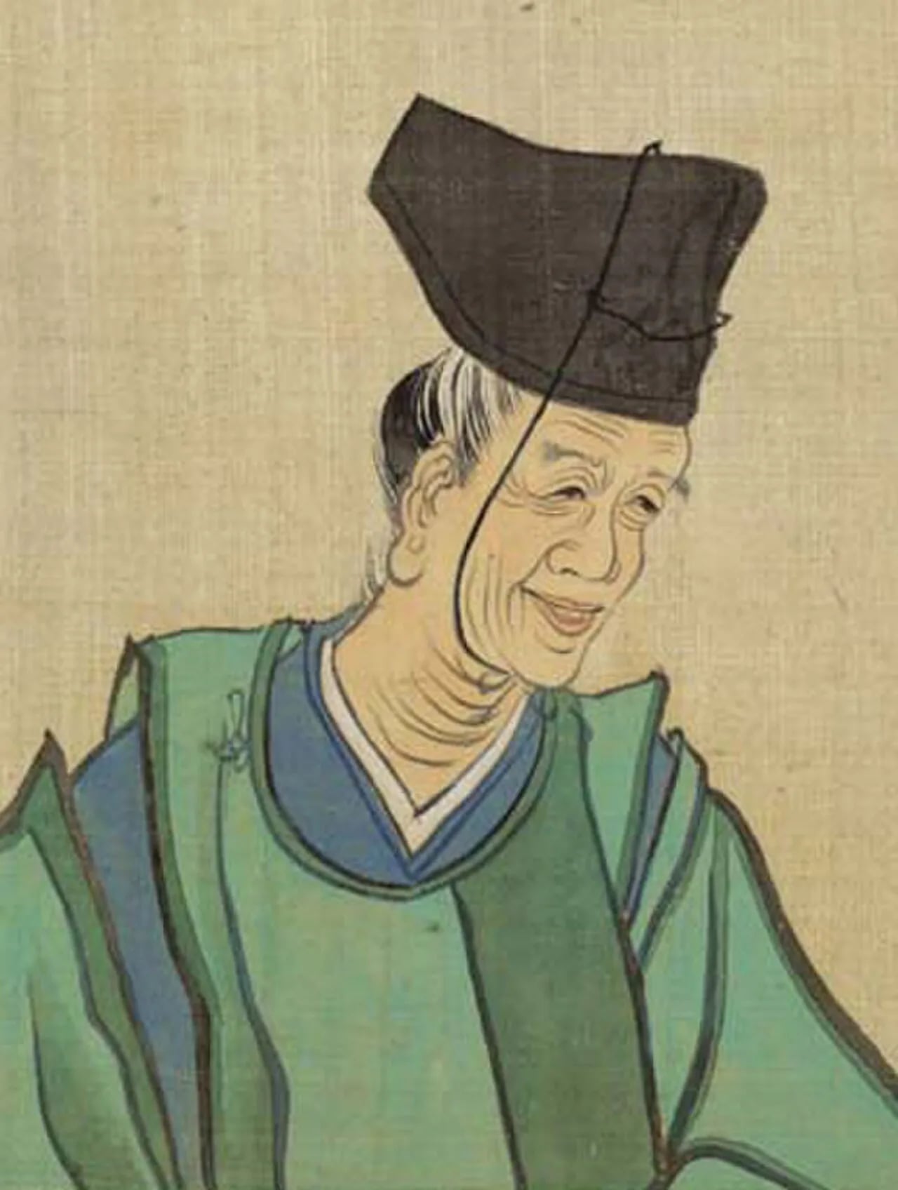 Portrait of Shibano Ritsuzan (1736–1807) – memorial page