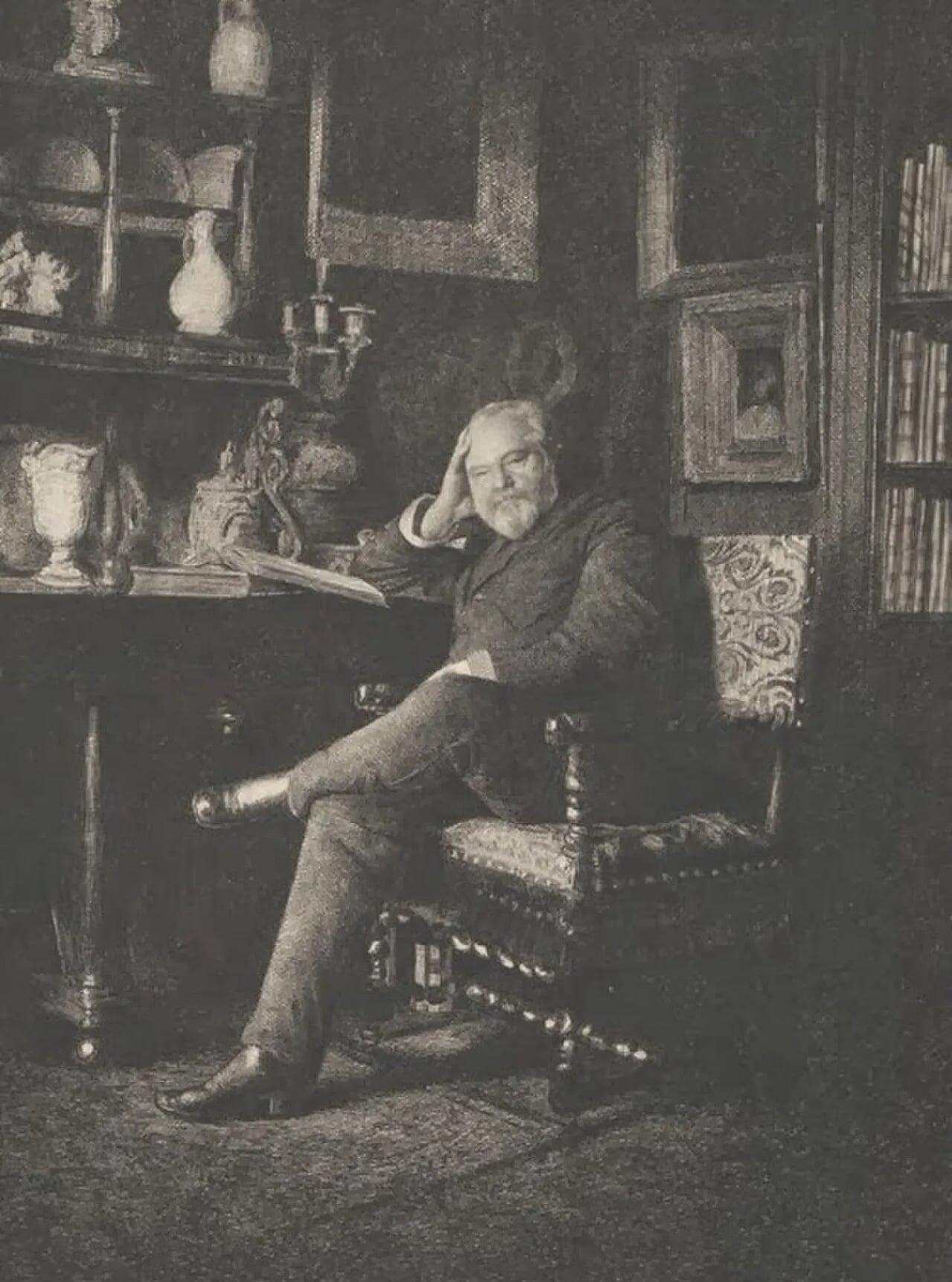 Porträt von Charles Marie Gabriel Cousin (1822–1894) – Gedenkseite