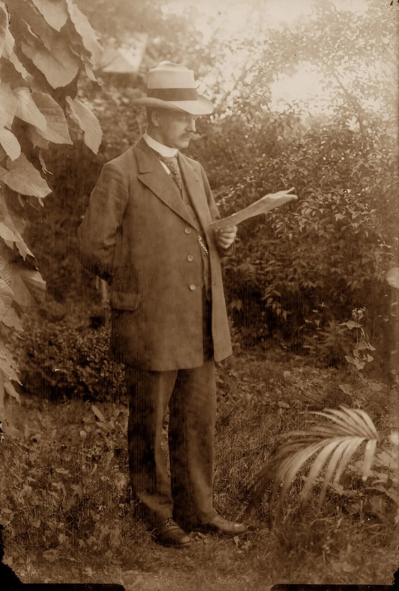 Porträt von Friedrich Schulte (1867–1940) – Gedenkseite