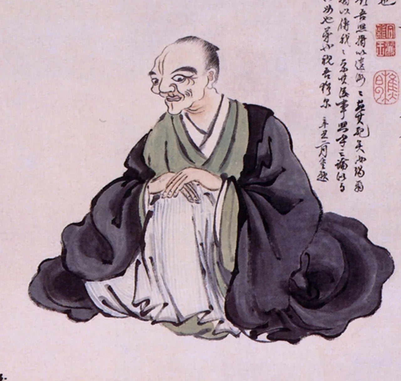 Portrait of Hosoai Hansai (1727–1803) – memorial page