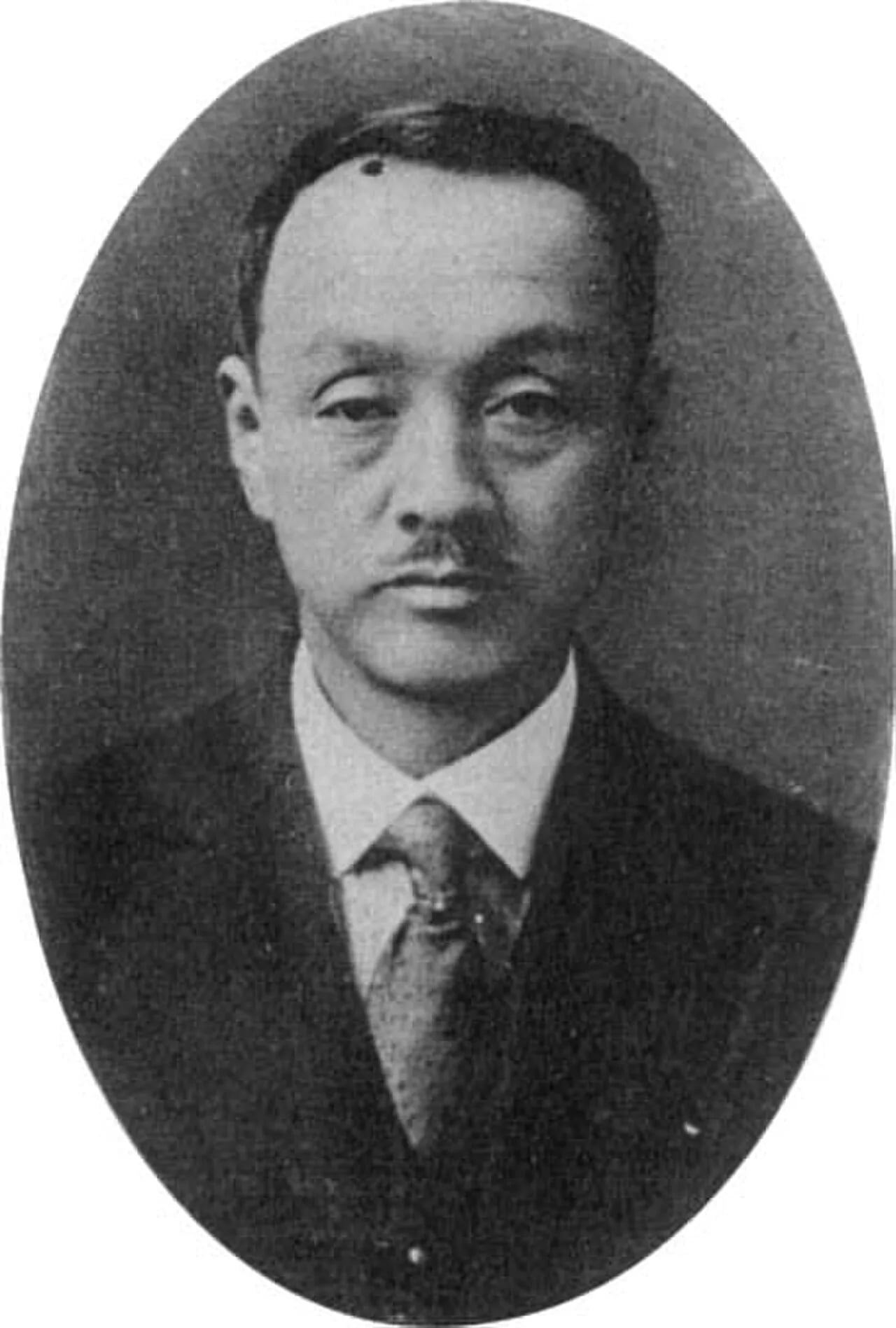 Porträt von Bunzō Saitō (1886–1930) – Gedenkseite