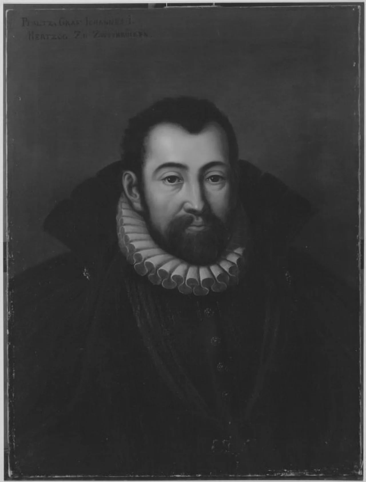 Porträt von Johann I. (1550–1604) – Gedenkseite