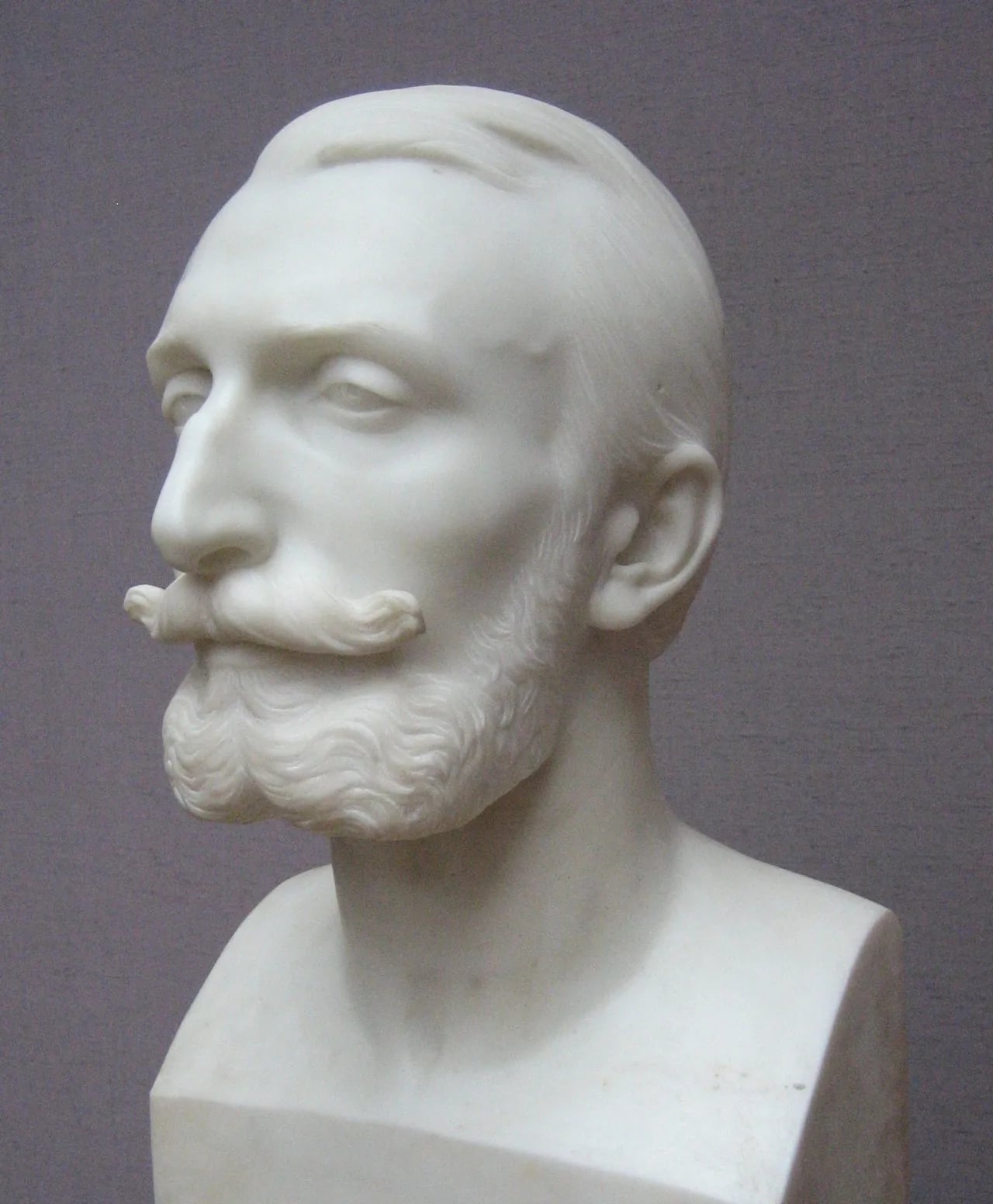 Porträt von Konrad Fiedler (1841–1895) – Gedenkseite