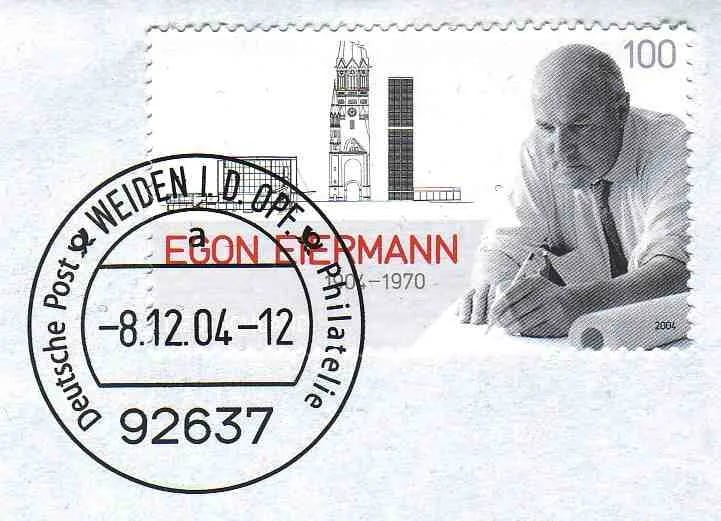Porträt von Egon Eiermann (1904–1970) – Gedenkseite